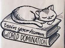 Load image into Gallery viewer, Train Your Human Tea Towel